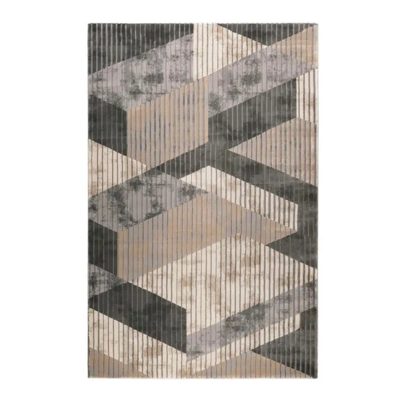 Webteppich Grau/sand/beige Tamo 80x150 Cm