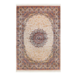 Orientalischer Webteppich Beige Täbriz 300x400 cm