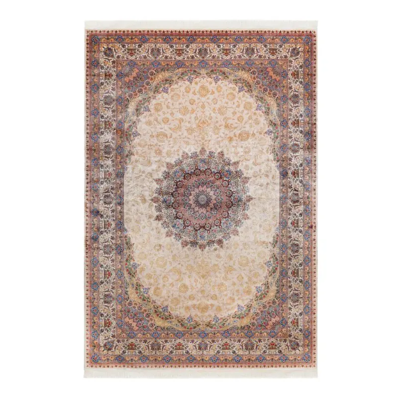 Orientalischer Webteppich Beige Täbriz 250x340 cm