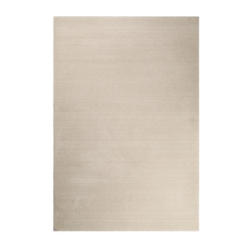 Hochflor Teppich Creme/beige Baumwolle Loft Bxl: 70x140 Cm