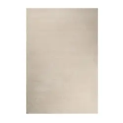 Hochflor Teppich Creme/beige Loft 160x230 Cm