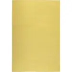 Möbelix Handwebteppich Gelb Baumwolle Rainbow Kelim 130x190 Cm