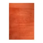 Möbelix Hochflor Teppich Orange Loft 70x140 Cm