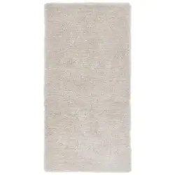Hochflor Teppich Weiß Relaxx 70x140 cm
