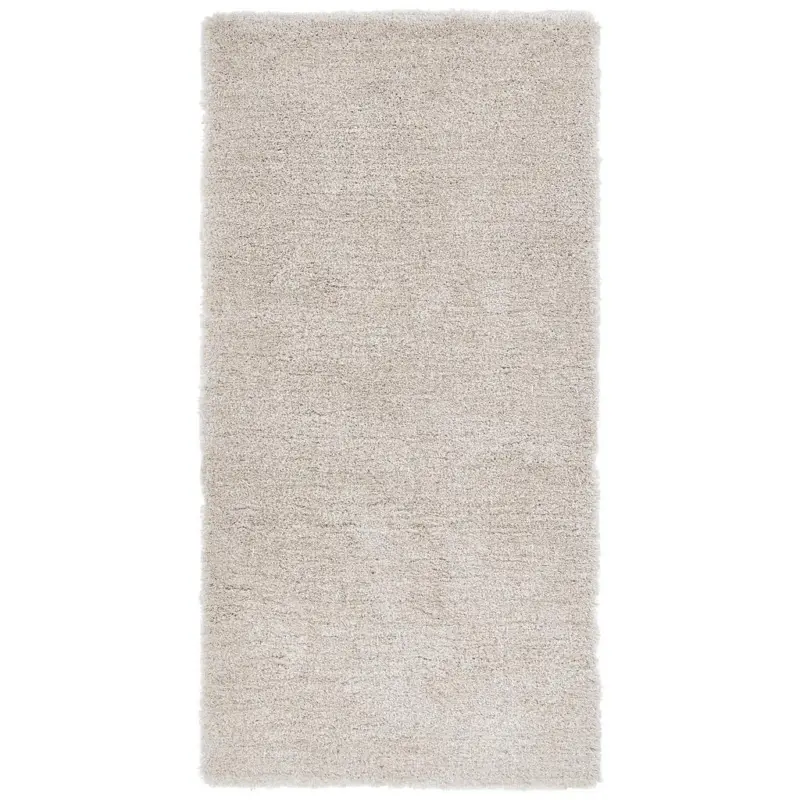 Hochflor Teppich Weiß Relaxx 70x140 cm