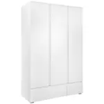 Möbelix Drehtürenschrank Mit Laden B: 120 cm Image, Weiß