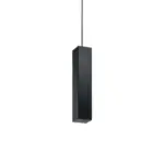 Möbelix Hängeleuchte Sky H: 45/130 Cm 1-Flammig Schwarz