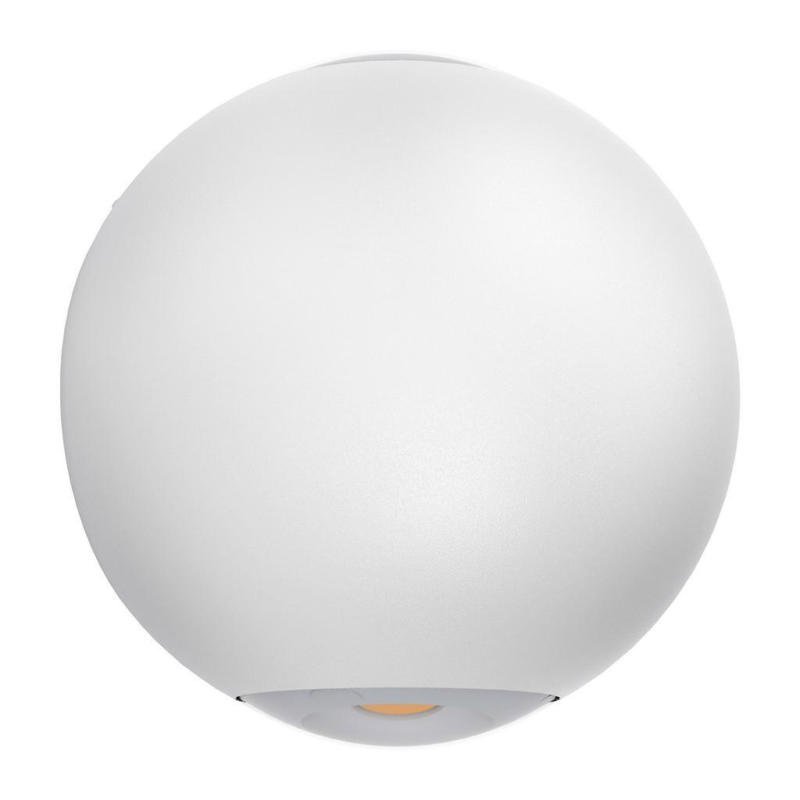 LED-Wandleuchte Abugo Weiss D: 10,5cm