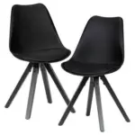Möbelix Stuhl-set Wohnling B: 49 Cm Schwarz