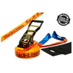 Möbelix Slackline Classic Set 4-Tlg. Orange 15 m