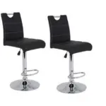 Möbelix Barhocker-set Höhenverstellbar Miranda Schwarz