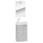 Möbelix Gästebad Möbel-set 3-tlg. Grin B: 40 Cm Betonoptik