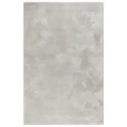 Hochflor Teppich Hellgrau Relaxx 70x140 Cm