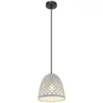 M&ouml;belix H&auml;ngeleuchte Vision H: 120 cm 1-Flammig, Schwarz/Grau