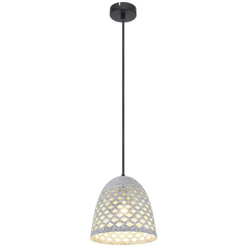 H&auml;ngeleuchte Vision H: 120 cm 1-Flammig, Schwarz/Grau