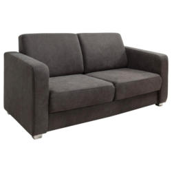 2-Sitzer-Sofa mit Schlaffunkt. Mia Dunkelbraun