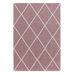 Hochflor Teppich Rosa Rio 80x150 cm