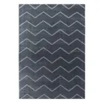 Möbelix Hochflor Teppich Grau Rio 140x200 Cm
