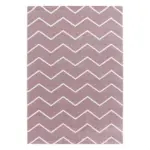 Möbelix Hochflor Teppich Rosa Rio 140x200 Cm