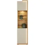 Möbelix Vitrine Ambiente B: 48,6 Cm Mit Led Alpine Lodge Dekor