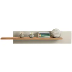 Wandboard Ambiente B: 140 cm Kieselgrau/Alpine Lodge Dekor