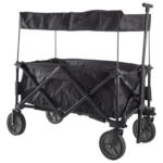 Möbelix Bollerwagen Schwarz Max. 80 Kg Mit Sonnendach