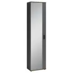 Möbelix Hochschrank Jakob B: 49 cm Alteiche Dekor/Anthrazit