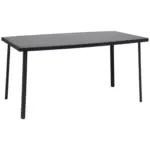 Möbelix Gartentisch Nadine Metall/glas L 148 Cm
