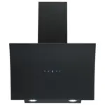 Möbelix Kopffreihaube Konkave Glas/Stahl Schwarz B: 60 cm