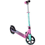 Möbelix Kinder-Scooter Türkis/Pink Klappbar, Weiche Griffe