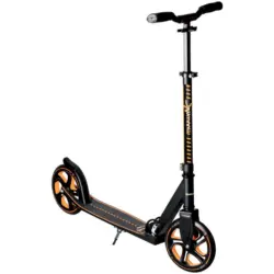 Kinder-Scooter Orange/Schwarz &Oslash; 205mm, klappbar