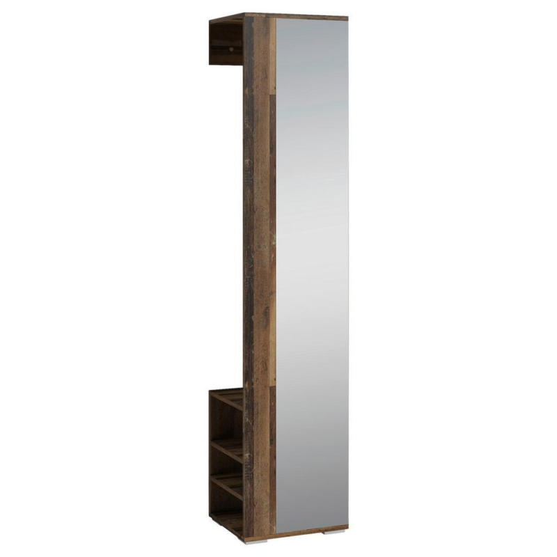 Garderobenschrank Ben B: 40cm Alteiche