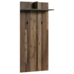 Möbelix Garderobenpaneel Ben Anthrazit Mit Hutablage B: 60 Cm 2 Haken