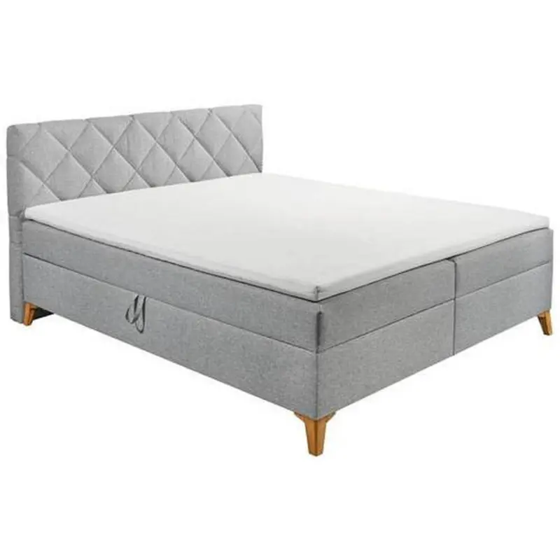 Boxspringbett Mit Topper & Bettkasten 180x200 Ratford 6