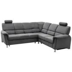 Ecksofa Mit Schlaffunktion Mit Stauraum Pisa Anthrazit