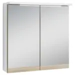 Möbelix Spiegelschrank Marino Mit Led 2-Türig Bxhxt: 60x60x20 Cm