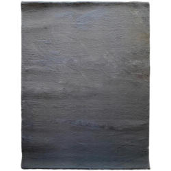 Fellteppich Magarete Dunkelgrau Polyester 120x160cm