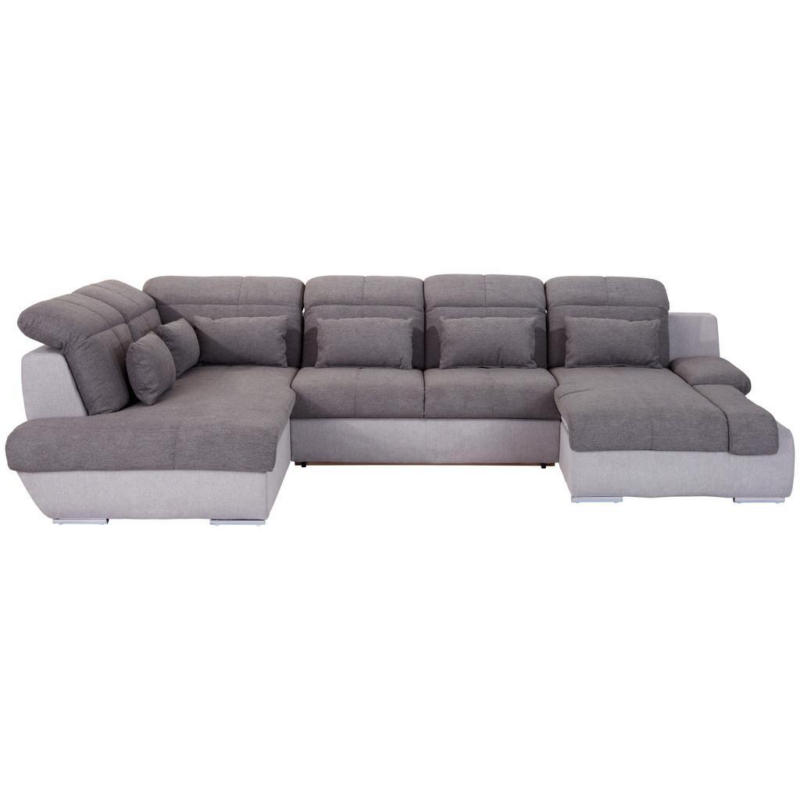 Wohnlandschaft Multi Mit Schlaffunktion Chromfarben