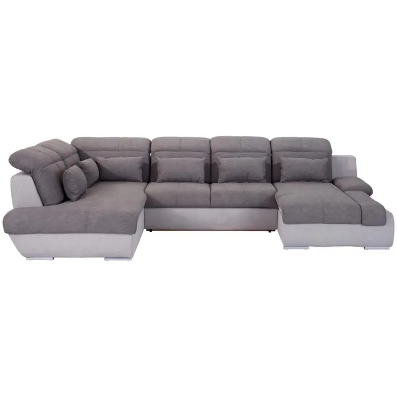 Wohnlandschaft Multi Mit Schlaffunktion Chromfarben