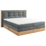Möbelix Boxspringbett Mit Topper & Bettkasten 180x200 Preston