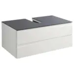 Möbelix Waschbeckenunterschrank Shape B: 80cm Weiß Hochglanz