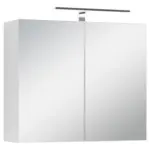 Möbelix Spiegelschrank Spree Mit Led 2-Türig 70x60x20 Cm