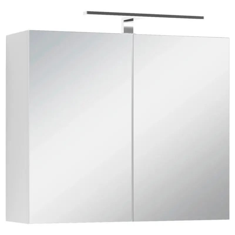 Spiegelschrank Spree Mit Led 2-Türig 70x60x20 Cm