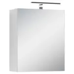 Möbelix Spiegelschrank Spree Mit Led 1 Tür Bxhxt 50x60x20 Cm Weiß