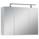 Möbelix Spiegelschrank Spree Mit Led 3-Türig Bxhxt 80x60x20 Cm Weiß