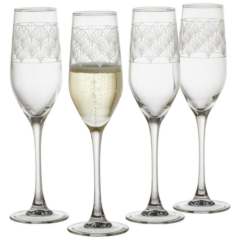 Sektglas Paradisio 4er-Set Je ca. 160 ml