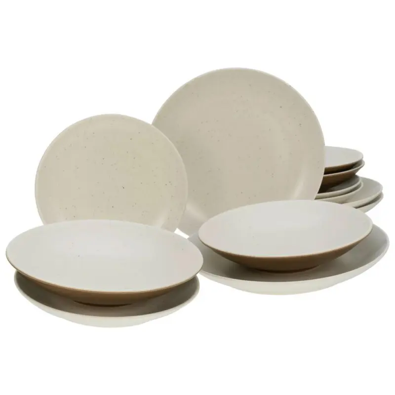 Tafelservice Sand Dunes Steinzeug 4 Pers. Geschirr Set