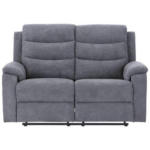 Möbelix 2-Sitzer-Sofa + Relaxfunktion Manchester Grau