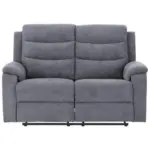 Möbelix 2-Sitzer-Sofa + Relaxfunktion Manchester Grau