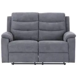 2-Sitzer-Sofa + Relaxfunktion Manchester Grau